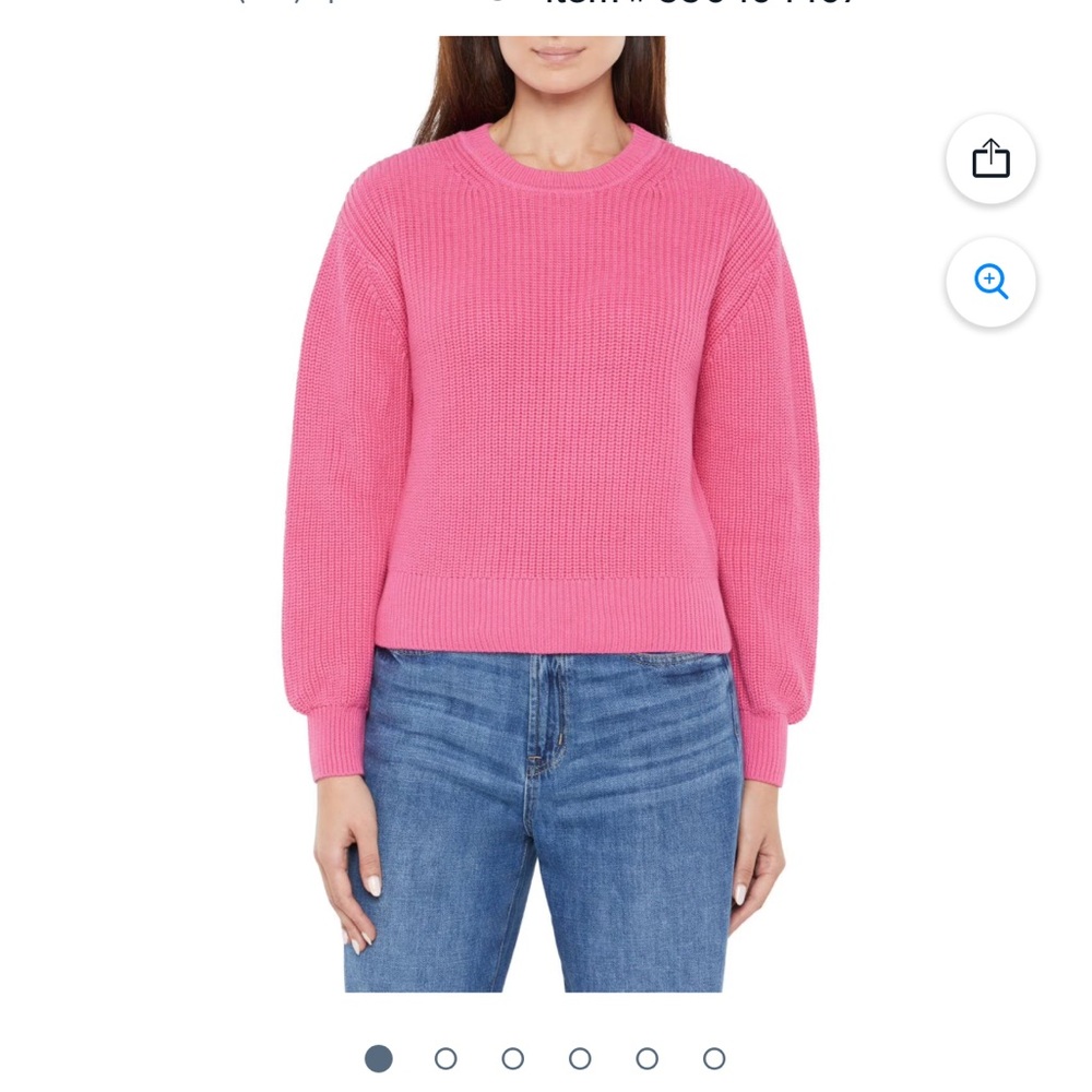 Gap Women's Woven Crewneck Sweater